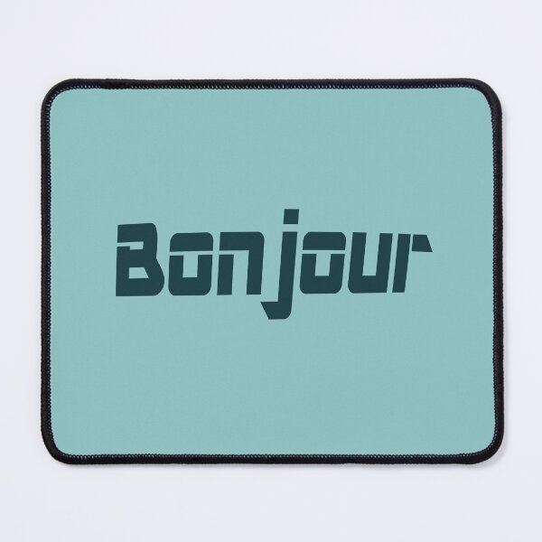 Item preview, Bonjour (hello in French) designed and sold by lobodelnoir.