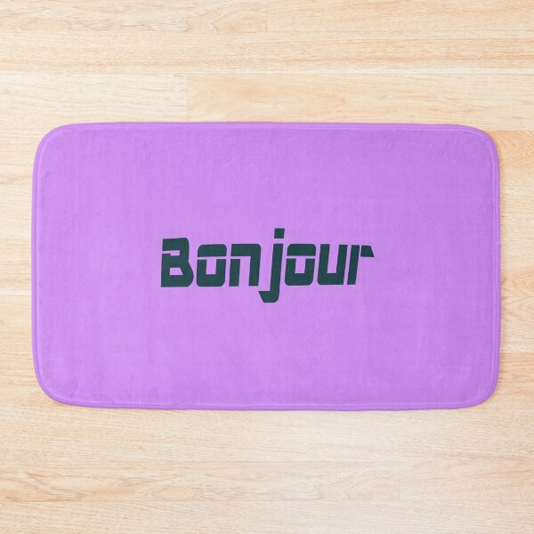 Item preview, Bonjour (hello in French) designed and sold by lobodelnoir.