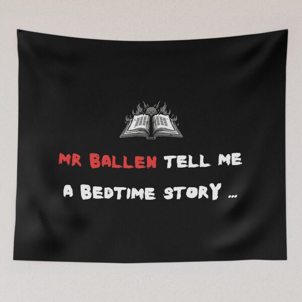 Item preview, Mr Ballen tell me a bedtime story designed and sold by ChataMaroon.