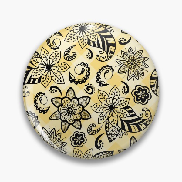 Item preview, Elegant Decorative Plaid Paisleys and Flowers Seamless Pattern designed and sold by OrangeMG.