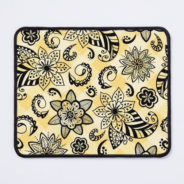 Item preview, Elegant Decorative Plaid Paisleys and Flowers Seamless Pattern designed and sold by OrangeMG.