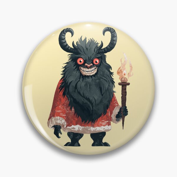 Item preview, Cartoon Krampus designed and sold by Noodlebadger.