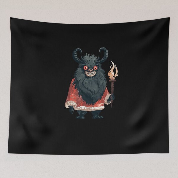 Item preview, Cartoon Krampus designed and sold by Noodlebadger.