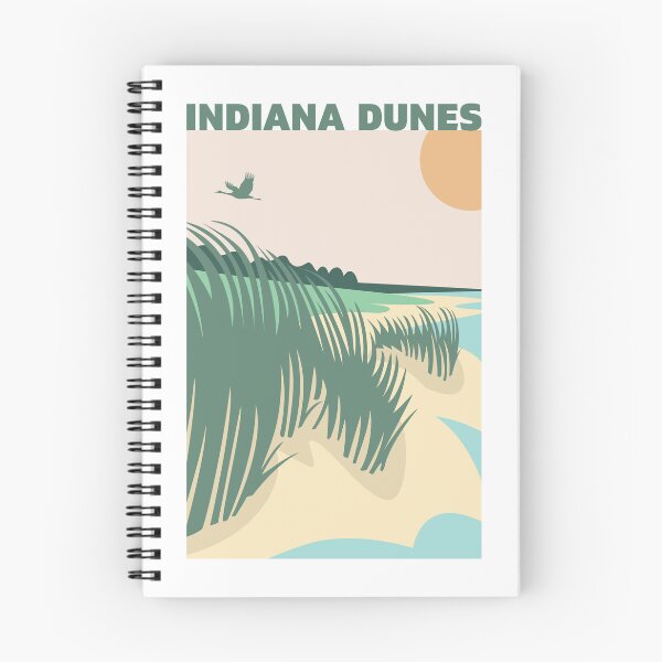 Item preview, Grass Sunset Indiana Dunes Poster designed and sold by indianadunes.