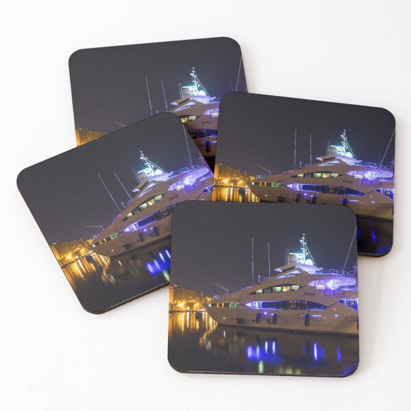 Item preview, Glossy Vittoriosa Marina in Ultra Violet and Cyber Yellow designed and sold by Georgia Mizuleva.