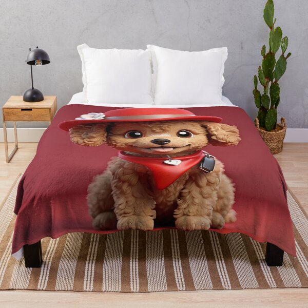 Item preview, Cute smiling cartoon Toy Poodle dog designed and sold by Colorful-Worlds.