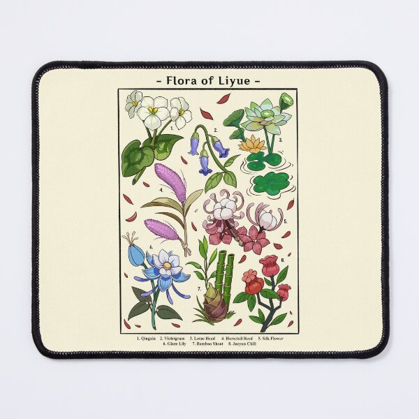 Item preview, Flora of Liyue designed and sold by Milmino.
