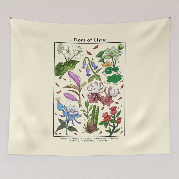 Item preview, Flora of Liyue designed and sold by Milmino.