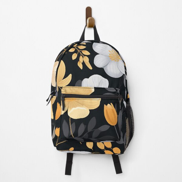 Item preview, Floral Fantasy on Black designed and sold by 3po3.