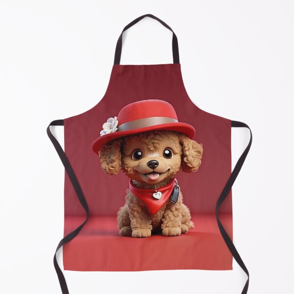 Item preview, Cute smiling cartoon Toy Poodle dog designed and sold by Colorful-Worlds.