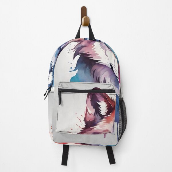 Item preview, front facing strong colorful wolf logo designed and sold by RAILGUNWII.