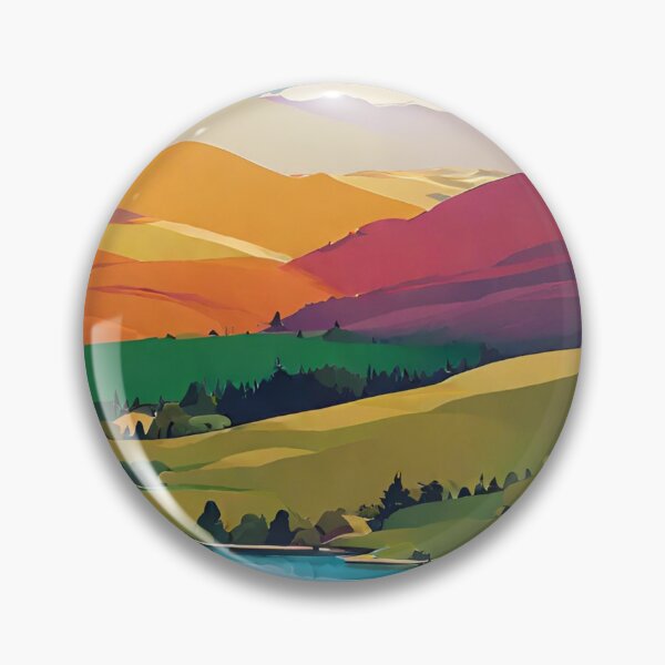 Item preview, Scotland Glen and Loch Vintage Retro Travel Poster designed and sold by KGalbraith.