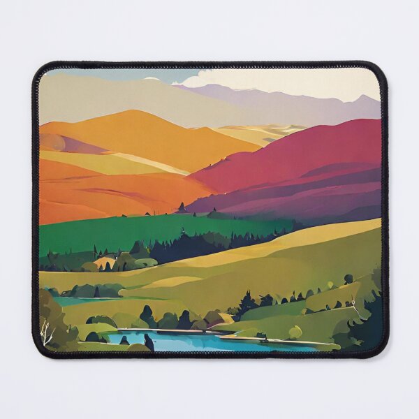 Item preview, Scotland Glen and Loch Vintage Retro Travel Poster designed and sold by KGalbraith.