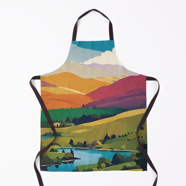 Item preview, Scotland Glen and Loch Vintage Retro Travel Poster designed and sold by KGalbraith.
