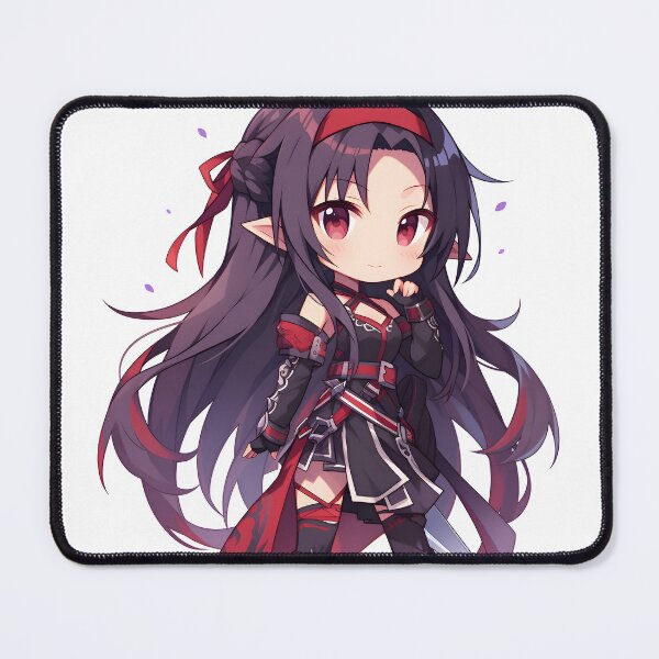 Item preview, Yuuki SAO Cute Anime Girl – Chibi Style designed and sold by DGitaldreamgirl.