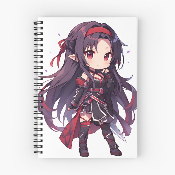 Item preview, Yuuki SAO Cute Anime Girl – Chibi Style designed and sold by DGitaldreamgirl.