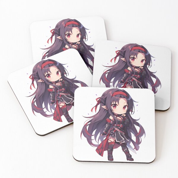 Item preview, Yuuki SAO Cute Anime Girl – Chibi Style designed and sold by DGitaldreamgirl.