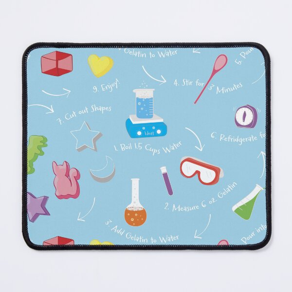 Item preview, Gelatin Wiggler Kids Science Print designed and sold by ashleyniemeyer.