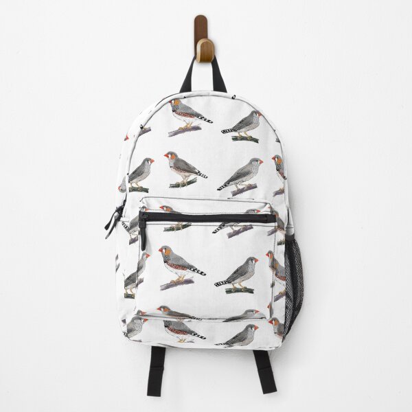 Item preview, Australian and Timor zebra finch pairs white background designed and sold by yaoyao-friends.