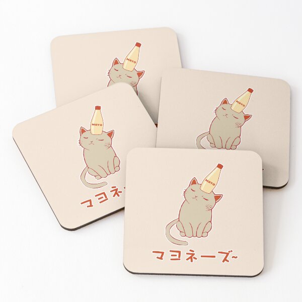 Item preview, Japanese Mayonnaise and Neko - Mayonnaise and Cat Lover designed and sold by SallySunday.