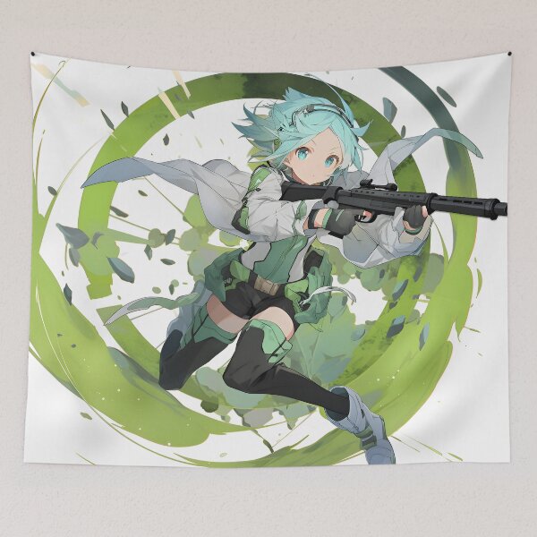 Item preview, Shino SAO Cute Anime Girl - Chibi designed and sold by DGitaldreamgirl.