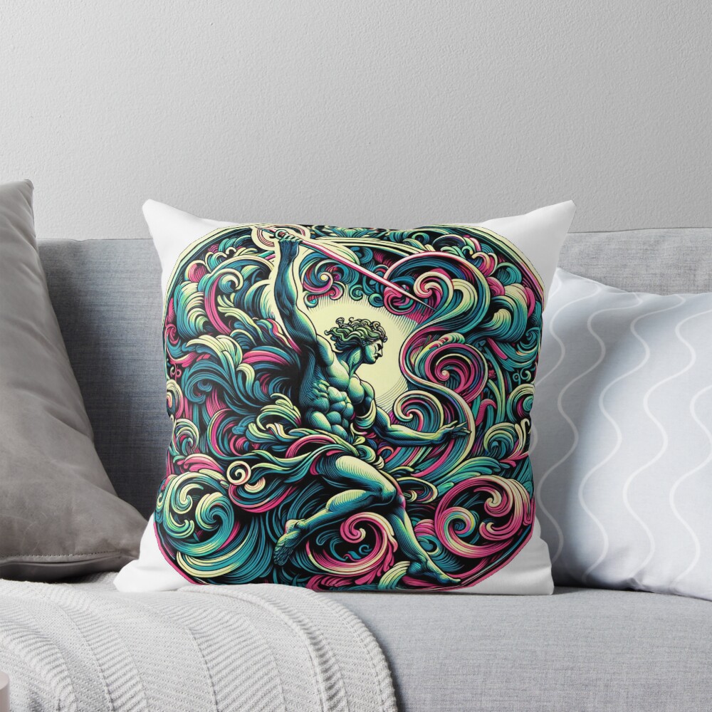 Item preview, Throw Pillow designed and sold by DaBRATKO.