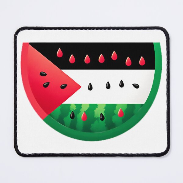 Item preview, Watermelon Palestinian Flag designed and sold by VividVirtuoso.