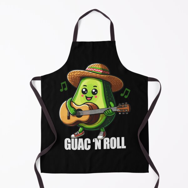 Item preview, Guac N Roll - Funny Avocado Guacamole Pun designed and sold by Meliafroggy.