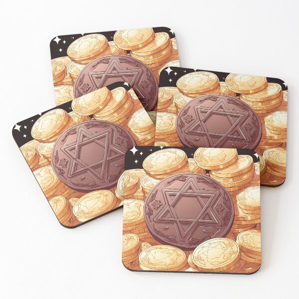 Item preview, Chanukkah Gelt  designed and sold by ofanaim.