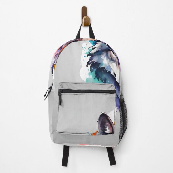 Item preview, high quality wolf watercolor designed and sold by RAILGUNWII.