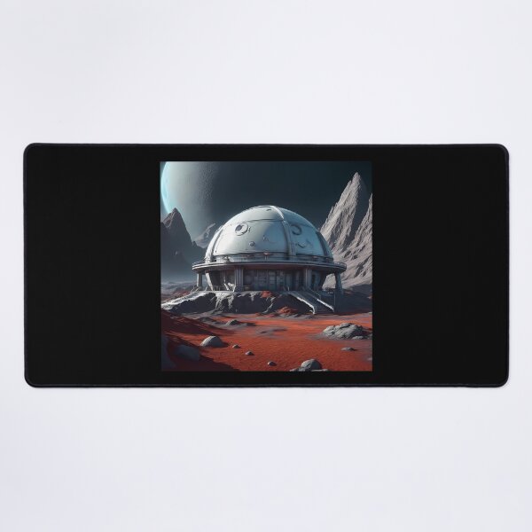 Item preview, Lunar outpost beyond the galaxy designed and sold by AICreativeArts.