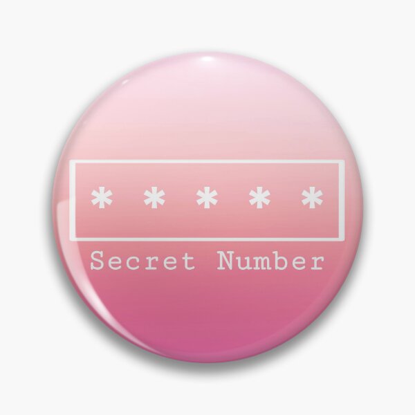 Item preview, Secret Number Logo designed and sold by HYYH Enthusiast.