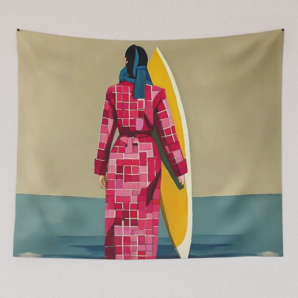 Item preview, Surfer Girl designed and sold by OzzFrequency.