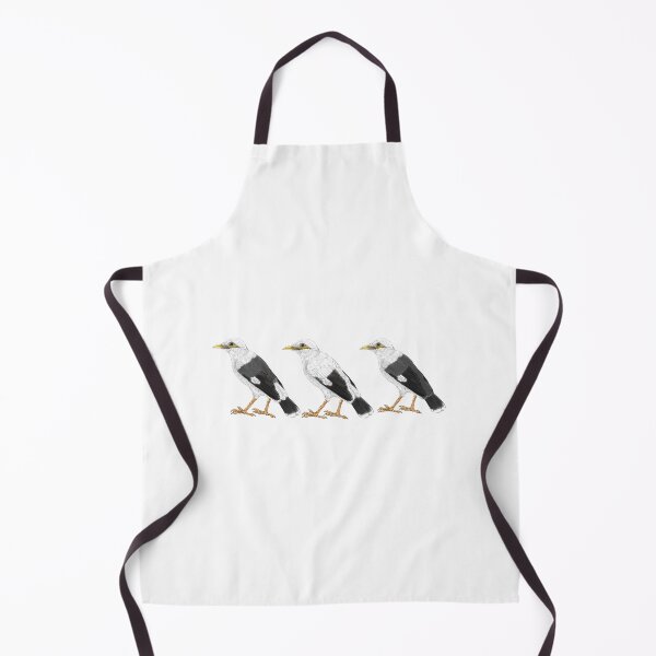 Item preview, three subspecies of Black-winged myna designed and sold by yaoyao-friends.