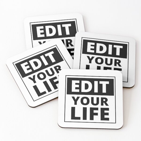 Item preview, Edit you Life funny quote designed and sold by mysteriousquote.
