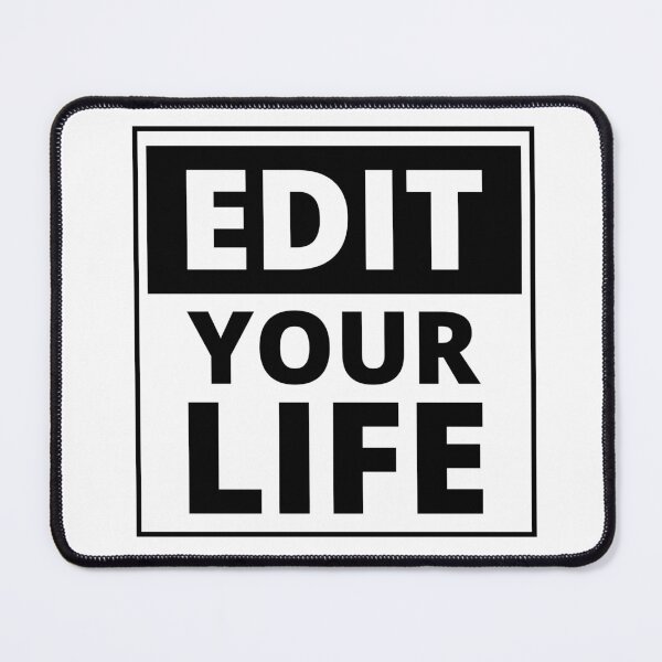 Item preview, Edit you Life funny quote designed and sold by mysteriousquote.