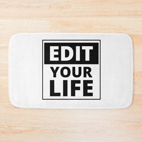 Item preview, Edit you Life funny quote designed and sold by mysteriousquote.