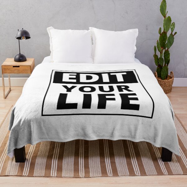 Item preview, Edit you Life funny quote designed and sold by mysteriousquote.