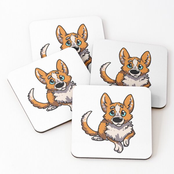 Aperçu de l'œuvre Cardigan Corgi Orange créée et vendue par Jemma-Draws.