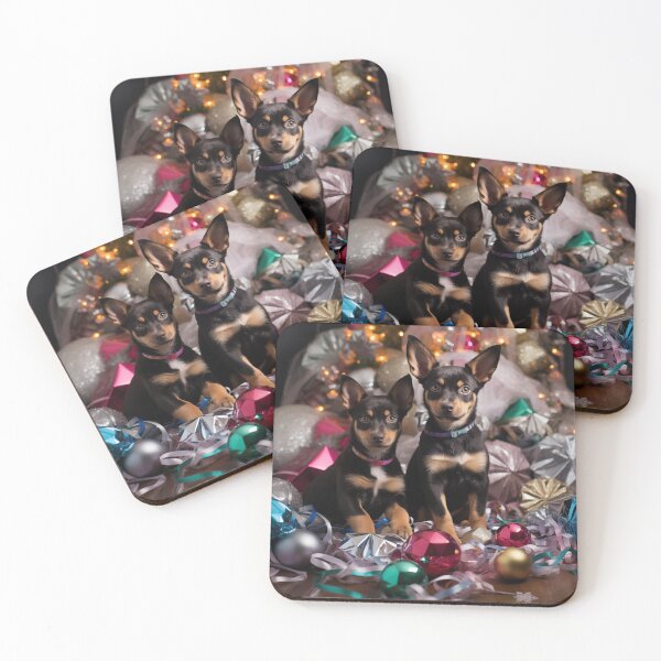 Item preview, Australian Kelpie Christmas designed and sold by Samuelsboro.
