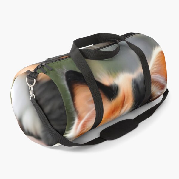 Item preview, Calico cat  black around eyes orange nuzzle white paws designed and sold by RAILGUNWII.