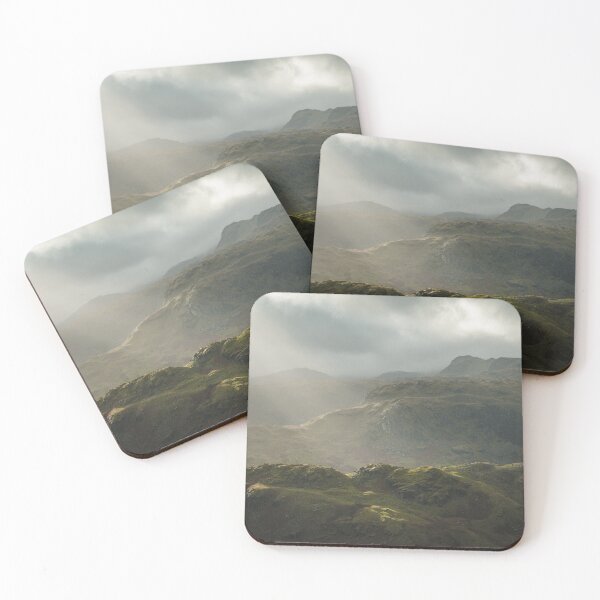 Item preview, Langdale Pikes from Steel Fell designed and sold by lewisjevons.