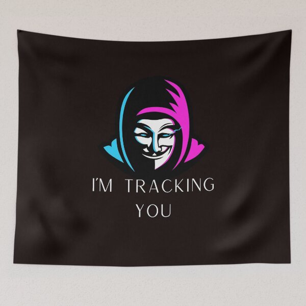 Item preview, Anonymous tracks you. Cool T-shirt for game fans. designed and sold by Studio-wzory.
