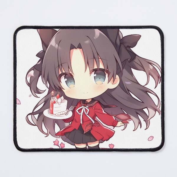 Item preview, Rin FT Cute Anime Girl – Chibi Style designed and sold by DGitaldreamgirl.