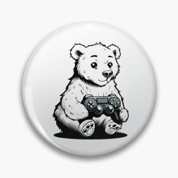 Item preview, A polar bear gambling designed and sold by Stefans-Bilder.