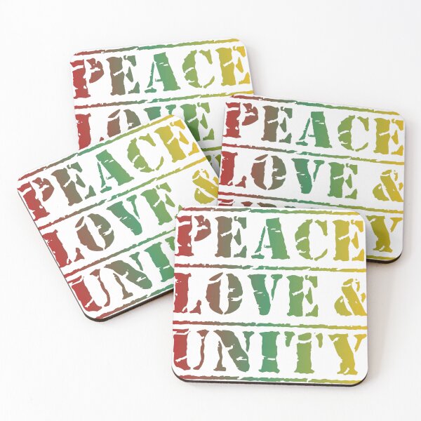 Item preview, Peace, Love & Unity - Virtues of Life designed and sold by CoffeeRocket81.