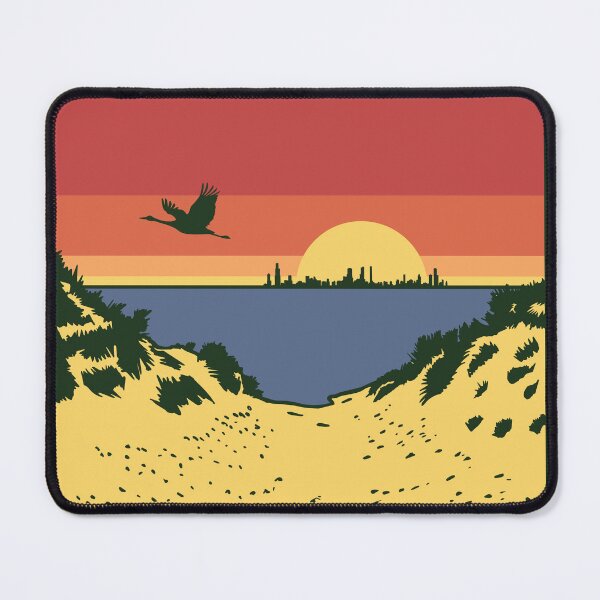 Item preview, Valley Sunset Indiana Dunes Poster designed and sold by indianadunes.