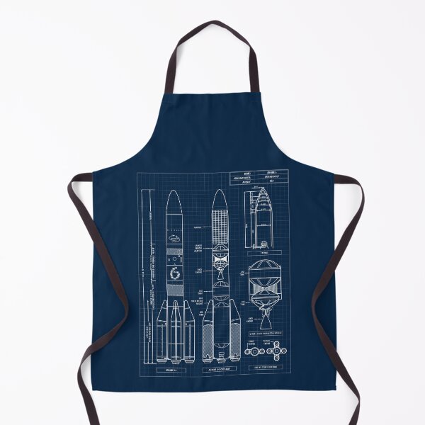 Item preview, Ariane 6 (Navy Blueprint) Vertical Version designed and sold by BGALAXY.