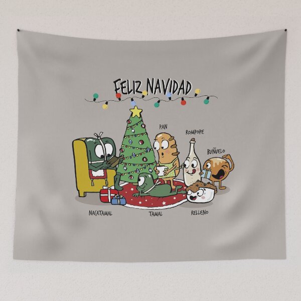Item preview, Feliz Navidad designed and sold by Claustronautas.