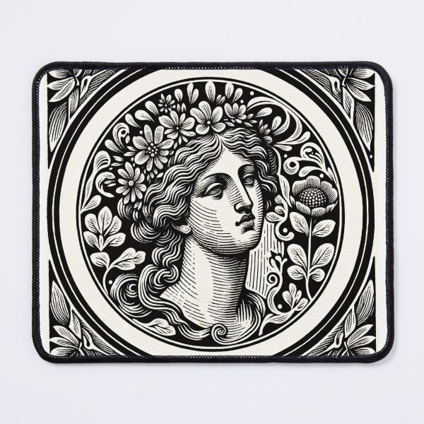 Artikelvorschau, Rokoko Woodcut Aphrodite entworfen und verkauft von DaBRATKO.
